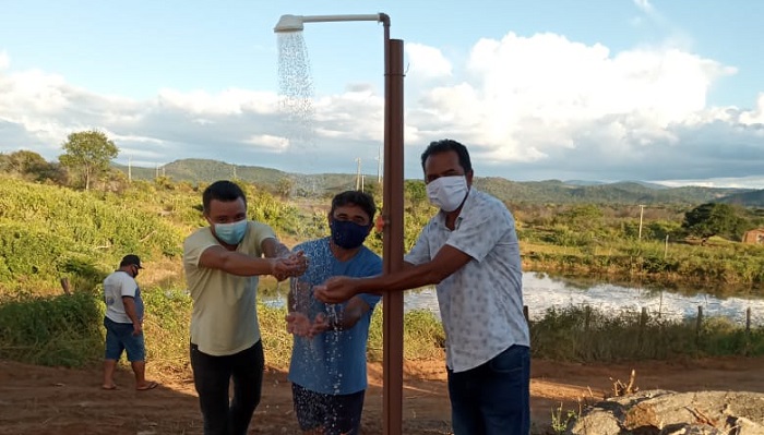 Prefeitura de Sousa entrega Sistema de Abastecimento d’água aos moradores da Comunidade Rural de Pitombeira